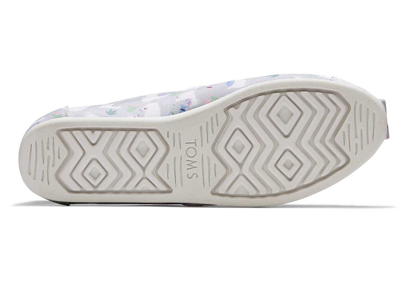 Toms Espadryle Damskie Szare - Alpargata Loveable Llamas - 71LYAHCSG